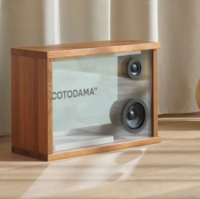 MORROR ART transparent suspension lyrics Bluetooth speaker home living room high-quality desktop speaker